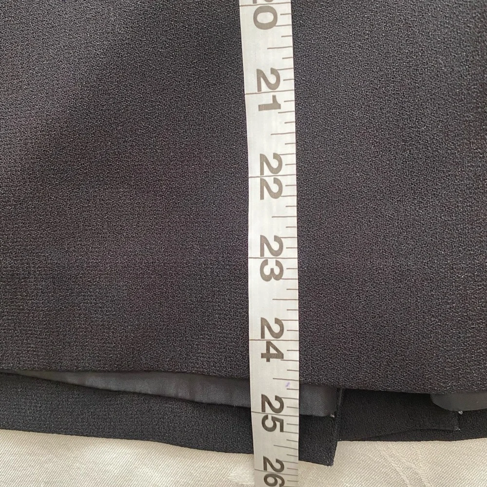 Kasper Classic Black Pencil Skirt Size 4p